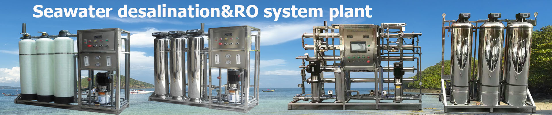 Seawater desalination & RO system plant