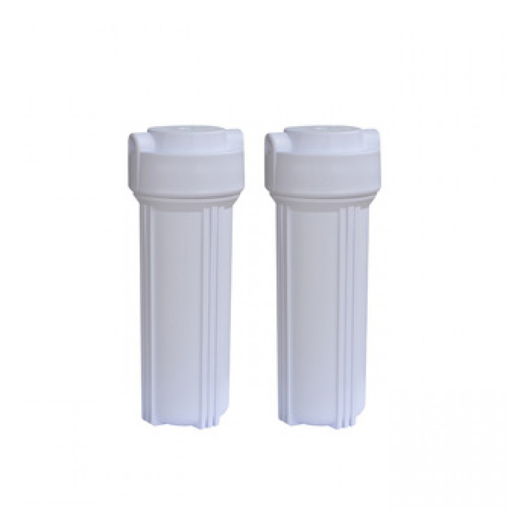 undersink ro water purifier system parts food grade white color plasitc 10' inch plastic water filter housing