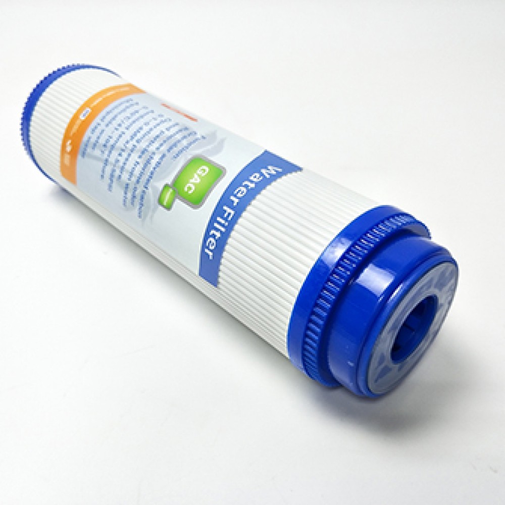 water filter spare parts 10 inch coconut GAC filter cartridge