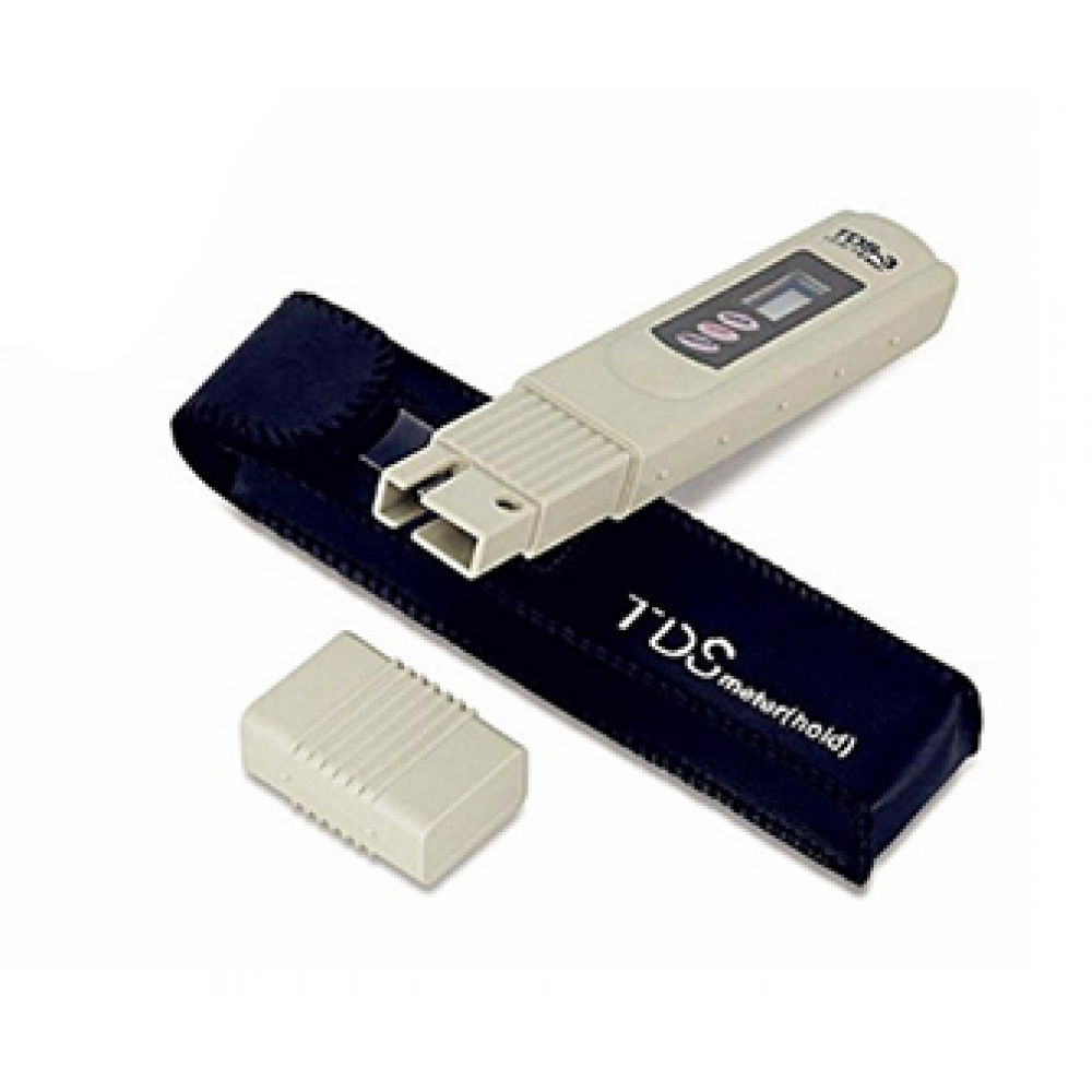 Mini Digital LCD TDS Meter Tester Water Quality Filter Pen 0-9999 PPM Gray
