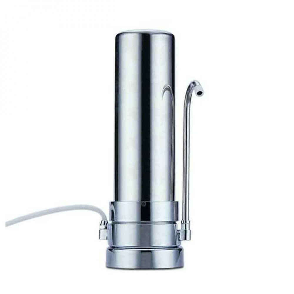 Single stage 10 inch stainless steel domestic whole house drinking water purifier systems