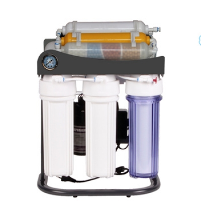 Especificación de consumo doméstico de 8 etapas de pie con sistema de purificación de agua de  calibre ro con lámpara de esterilización ultravioleta sistema de filtro de agua de ósmosis inversa