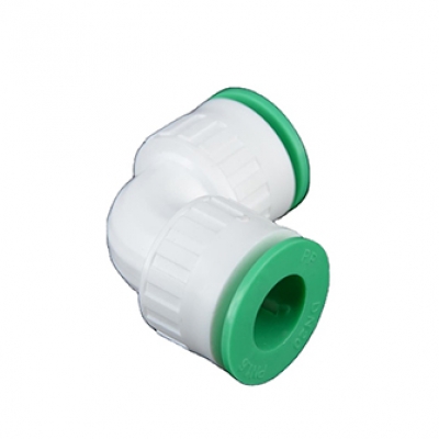 PPR Quick Insert Convenient Water Supply Equal Elbow Fitting